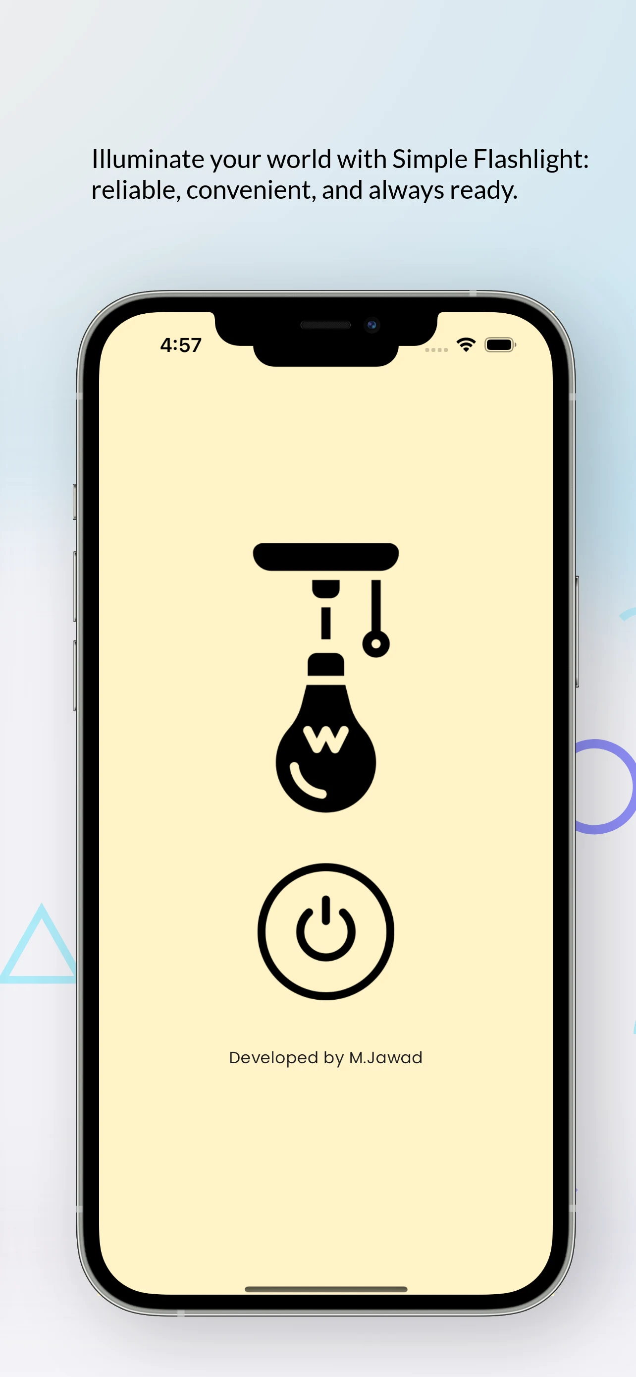 Simple Flashlight screenshot